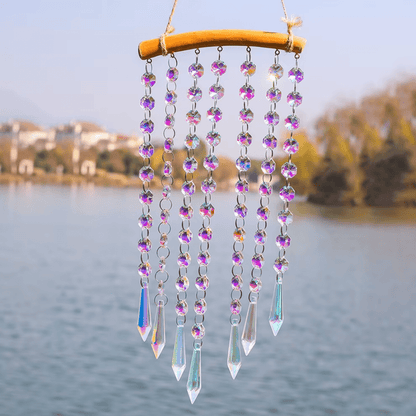 Chandelier en Cristal Attrape-Soleil Éblouissant