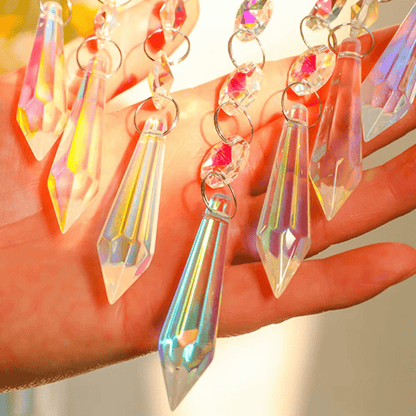 Chandelier en Cristal Attrape-Soleil Éblouissant