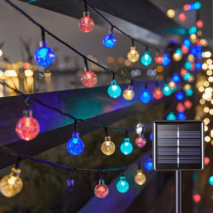 Guirlande Solaire Ampoule Scintillante LED