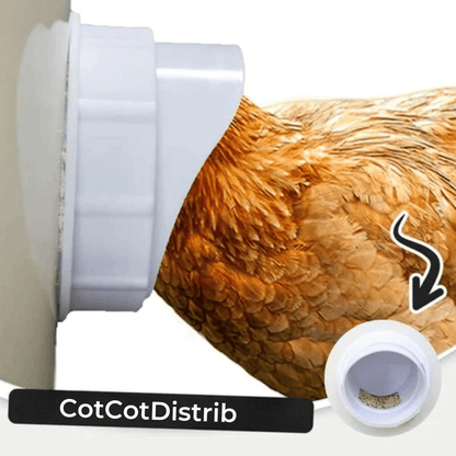 CotCotDistrib - Mangeoires Premium pour Volailles (+Scie-cloche Offerte)