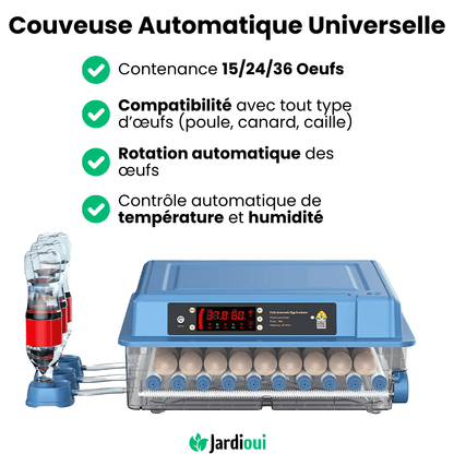 Couveuse Automatique Professionnelle Poulailler