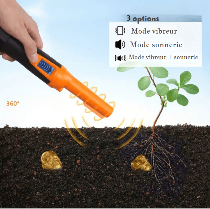 Détecteur de métaux d'Elite