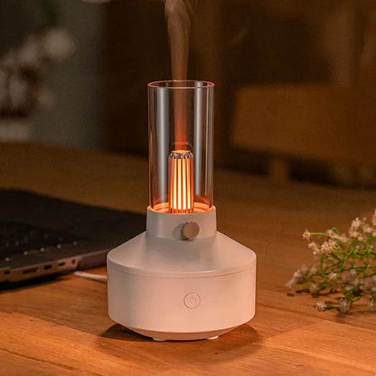 Diffuseur d'Arômes Lumineux Rétro Élégant