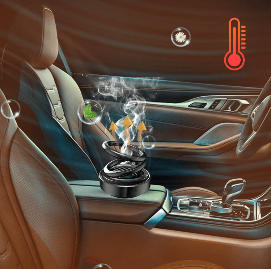 Diffuseur Rotatif Parfumé pour Voiture