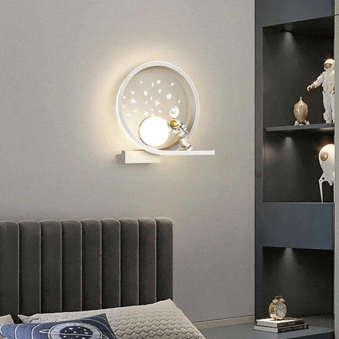 Applique Murale LED Fantaisiste pour Enfant Astronaute