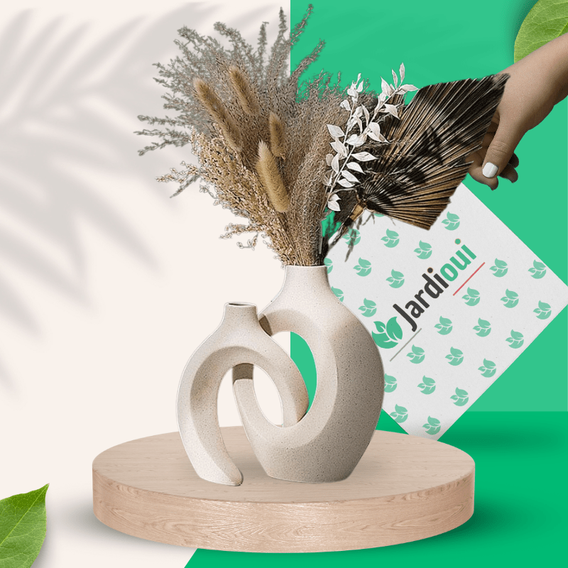 Duo de Vases Nordique en Céramique