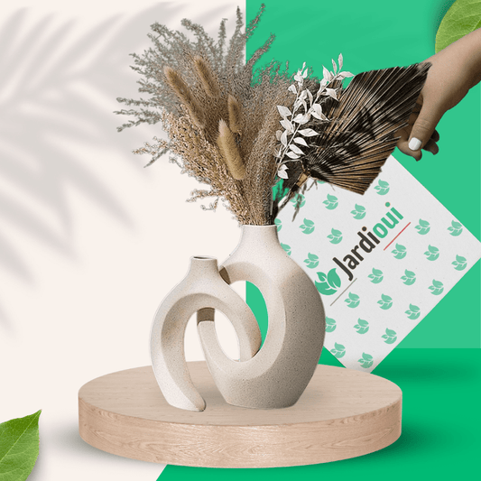 Duo de Vases Nordique en Céramique