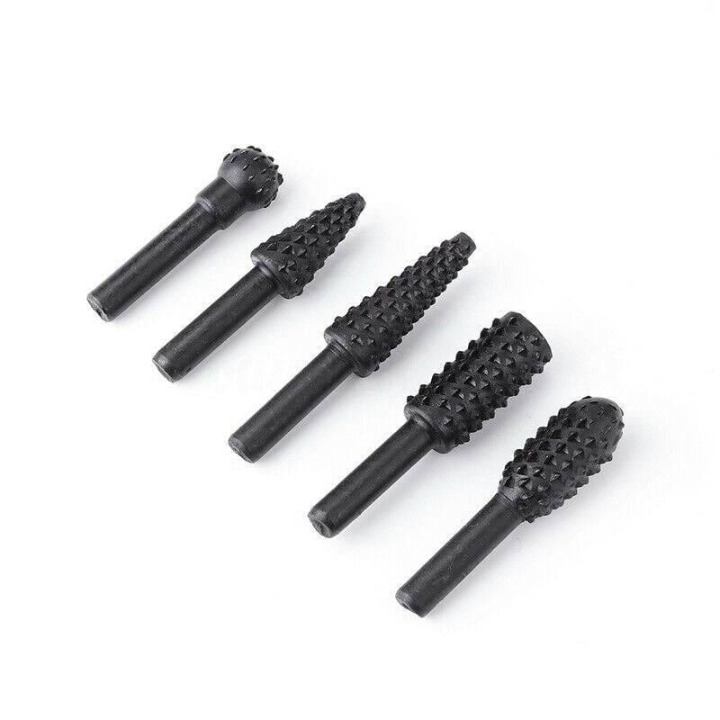 Ensemble de 5 Mèches de Précision pour Sculpture sur Bois (3 + 2 offertes)