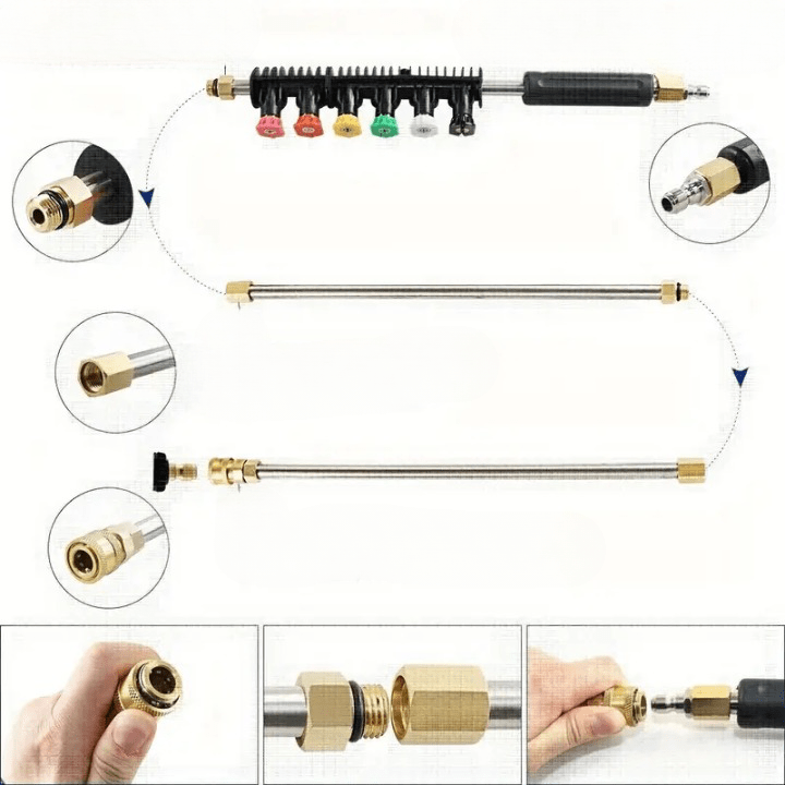 Ensemble de nettoyage haute pression