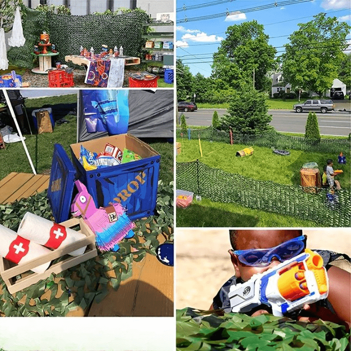 Filet de Camouflage Type Militaire