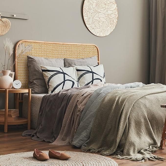 Cannage en Rouleau de Rotin Ultra-Résistant