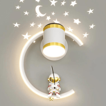 Applique Murale LED Ludique pour Enfant Astronaute