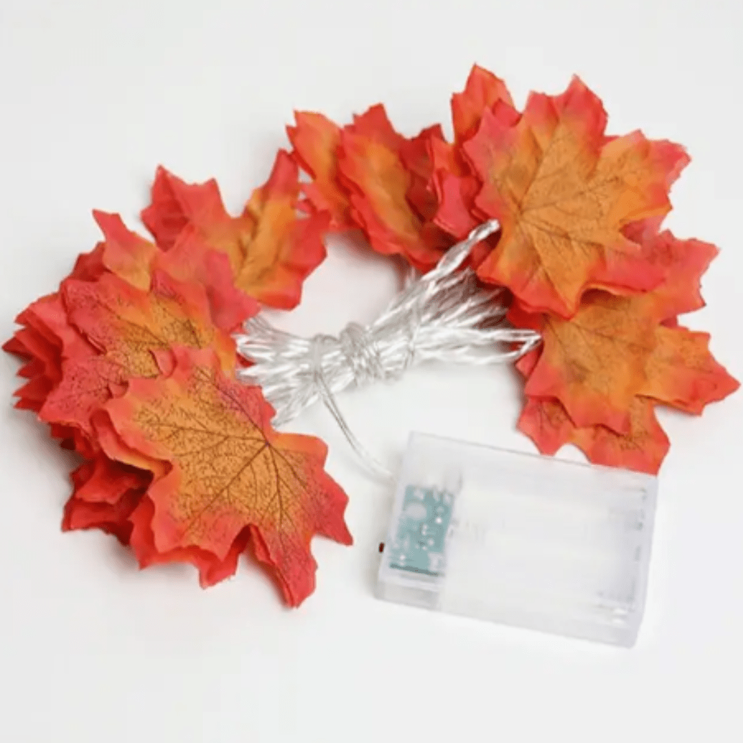 Guirlande Feuillage Automnal Lumineux