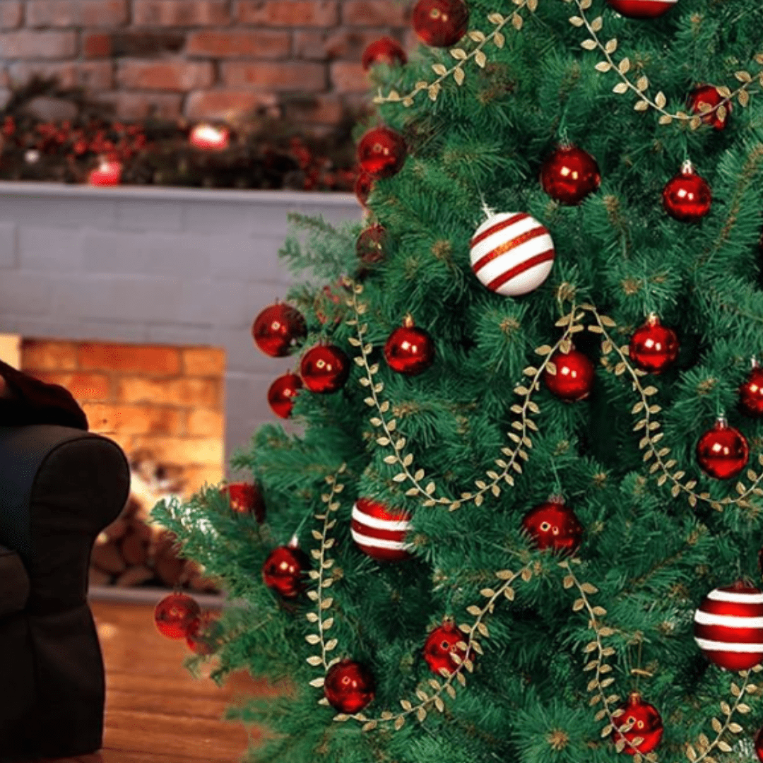 Guirlande Plante Artificielle Feuilles d'Or