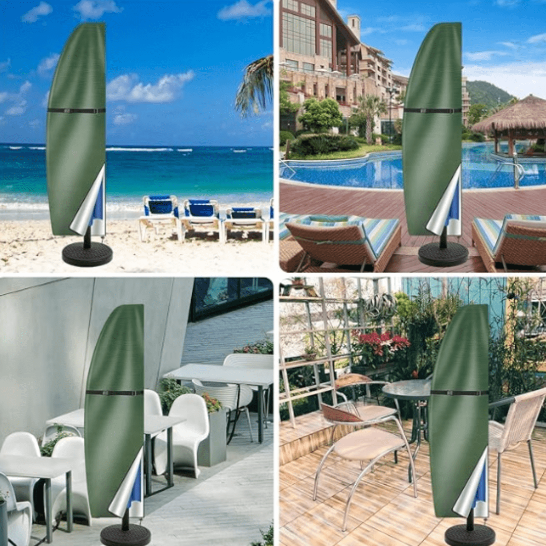 Housse Protectrice Intégrale Anti-UV pour Parasol
