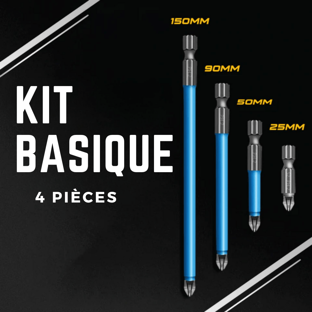 Kit d'Embouts de Visseuse Haute Performance
