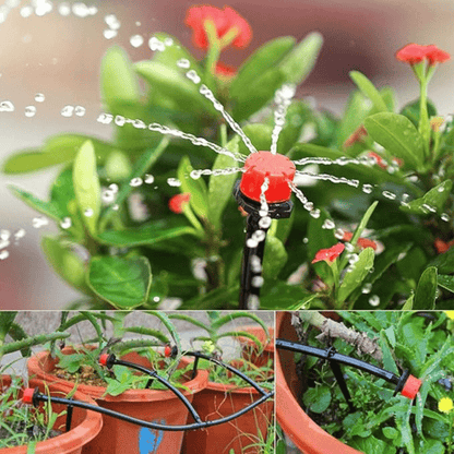 Kit d'Irrigation Goutte à Goutte Automatique pour Jardin (+Goutteurs Offerts)