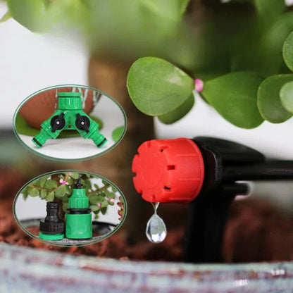 Kit d'Irrigation Goutte à Goutte Automatique pour Jardin (+Goutteurs Offerts)
