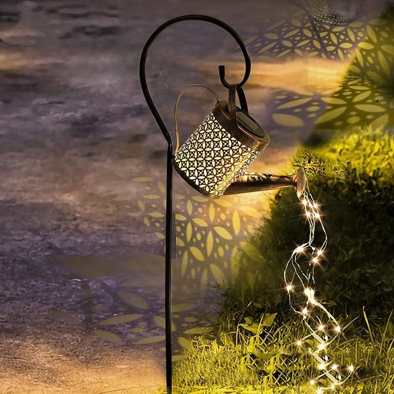 Lampe Extérieur Solaire de Jardin Arrosoir