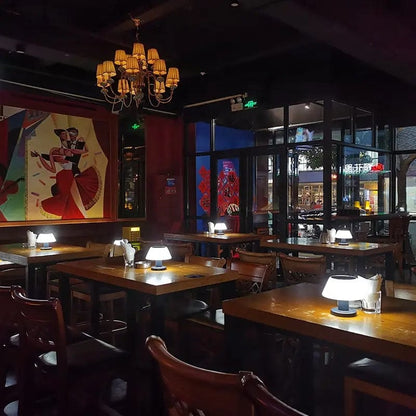 Lampe Solaire à Poser Extérieure Rechargeable