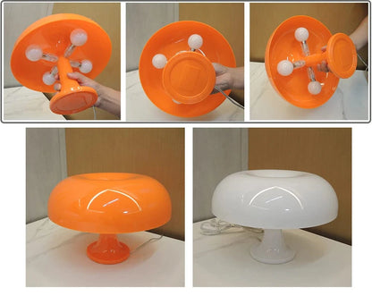 Lampe de table nordique en forme de champignon