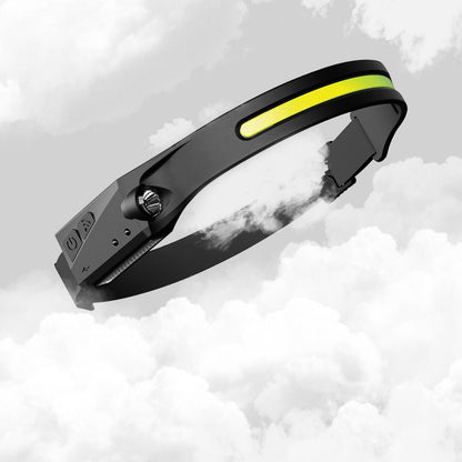 Lampe frontale à induction