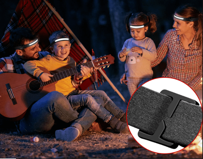 Lampe frontale à induction