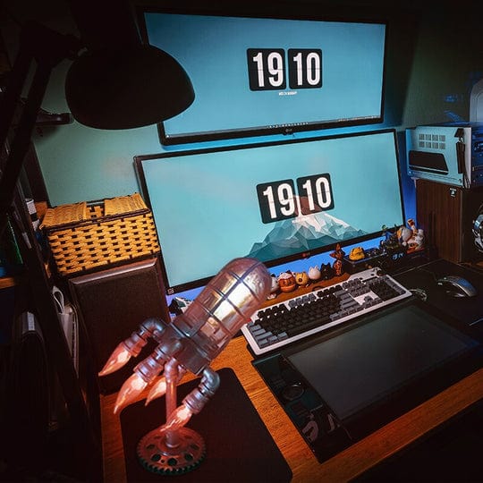 Lampe-fusée Steampunk