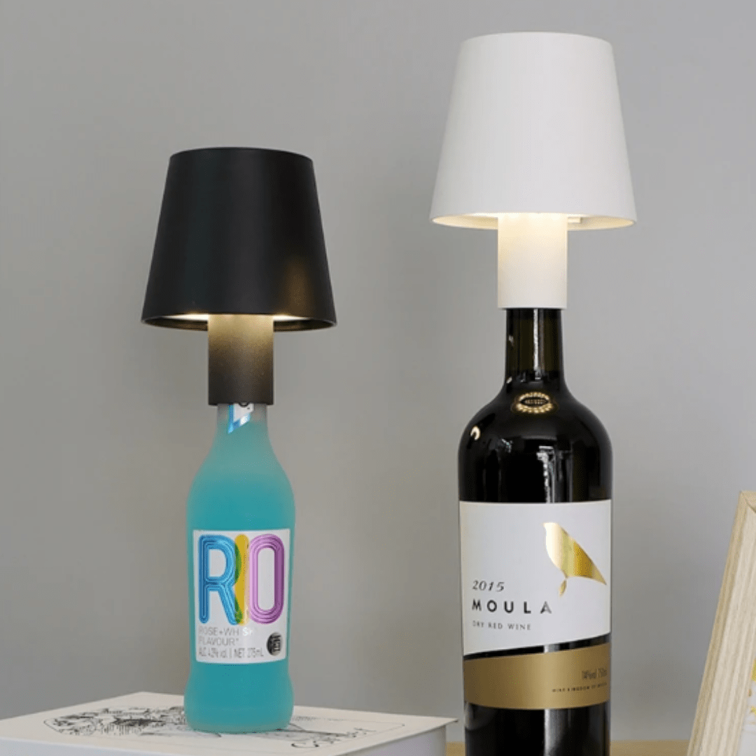 Lampe LED Sans Fil Bouteille de Vin Innovante