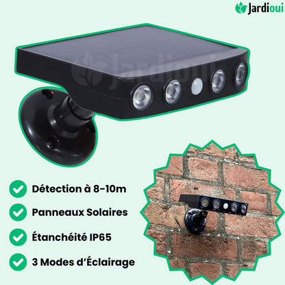 Lampe murale solaire Puissante à détecteur de mouvements