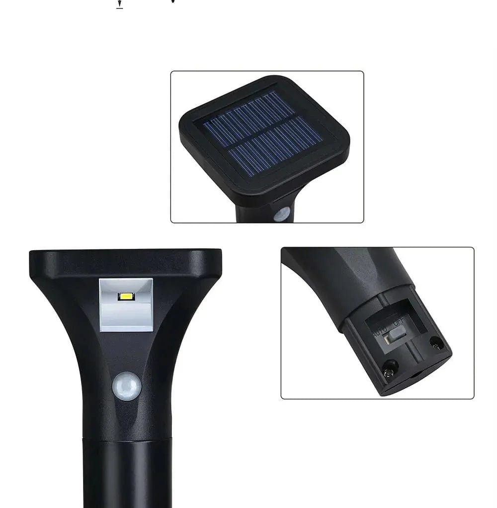Lampe Solaire LED Sensorielle Intelligente