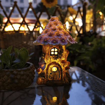Lampe Solaire de Jardin Maisonnette des Fées