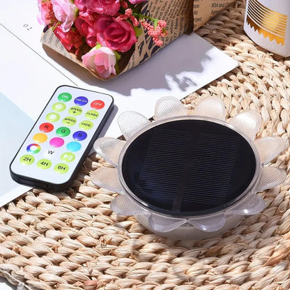 Lampe Solaire Multicolore Flottante pour Piscine