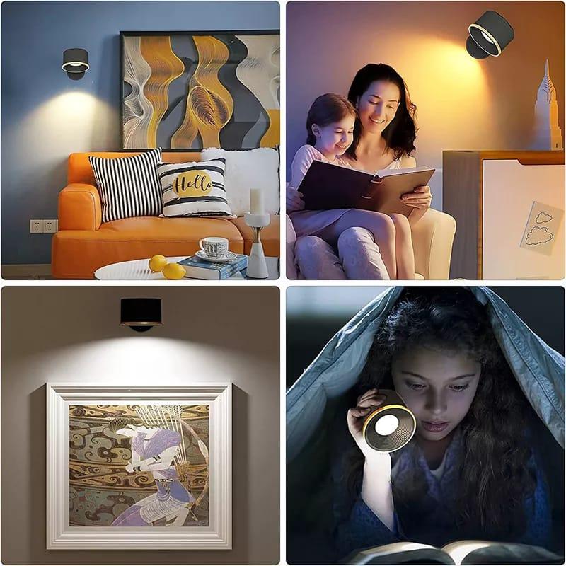 Applique Murale LED sans fil Orientable & Portative