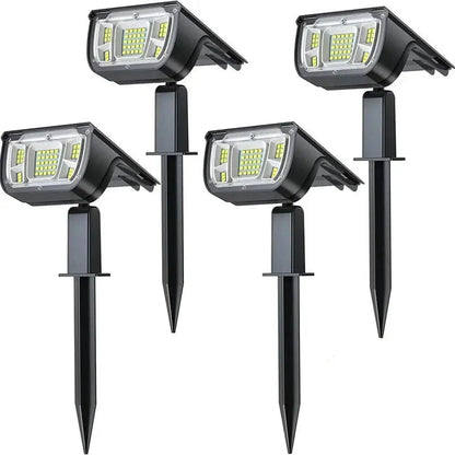 Lampes Solaires LED d'Extérieur Étanches Design Élégant