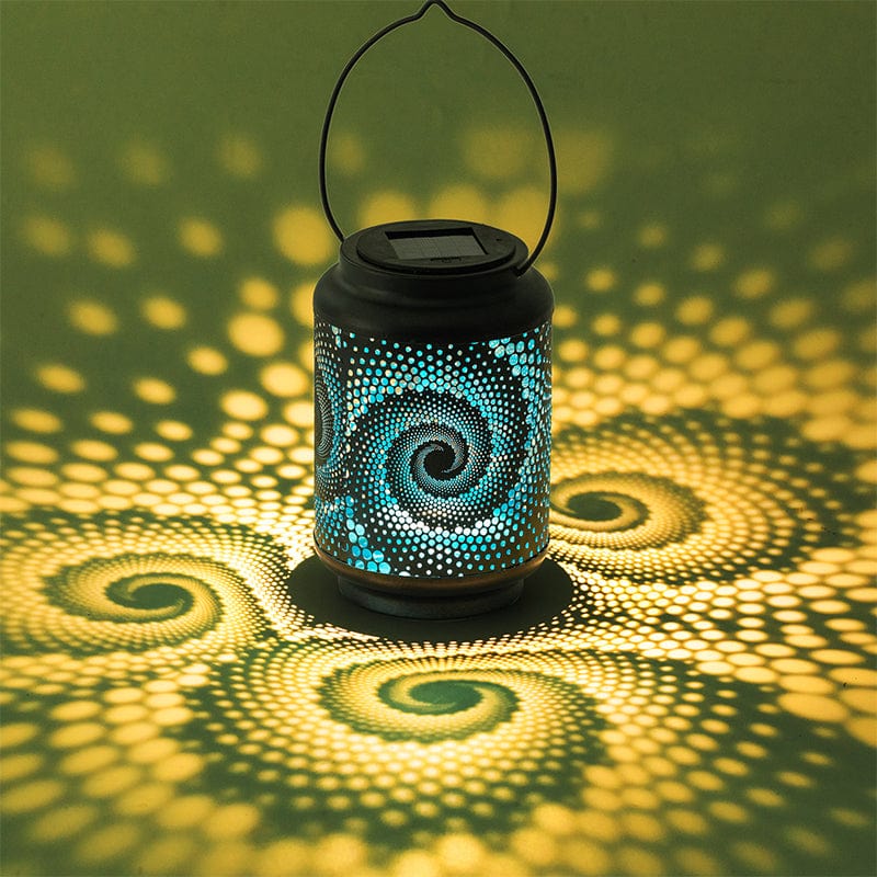 Lanterne Solaire Extérieur à Effet Tourbillon SolarCyclone™