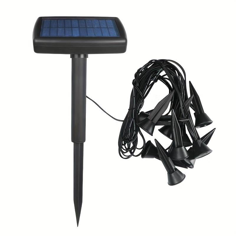 Spots Solaire Extérieur de Pelouse Ultra-Lumineuses (Lot de 8  + 2 Offertes)