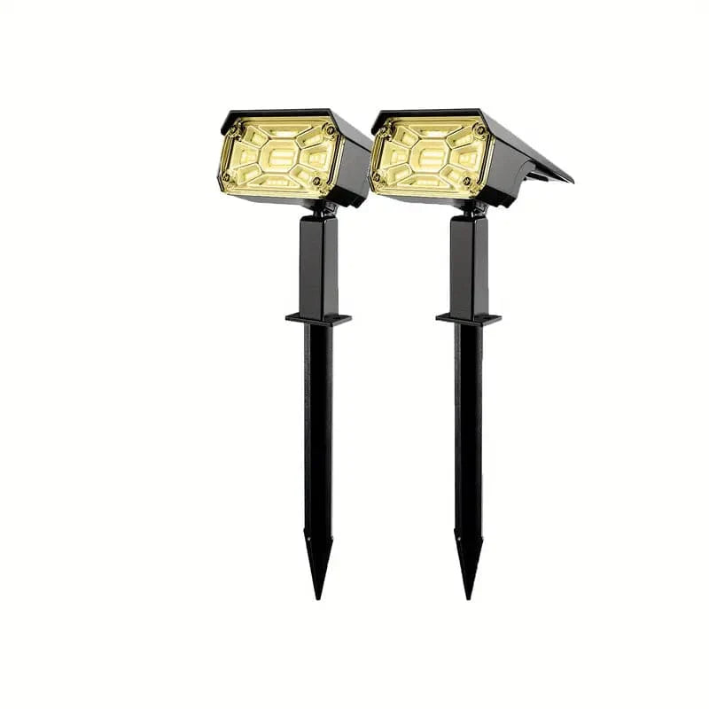 Lampes Solaires LED d'Extérieur Étanches Design Élégant