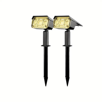 Lampes Solaires LED d'Extérieur Étanches Design Élégant