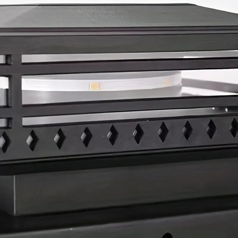 Spot LED Extérieur Solaire Tamisé pour Poteaux (Lot de 2)