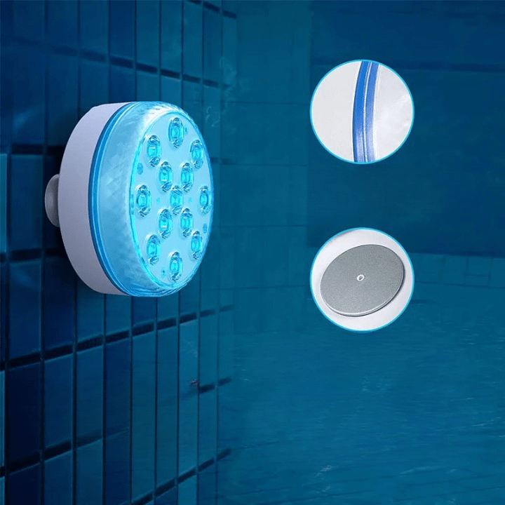 Lumières de Piscine Submersibles LED Multicolores