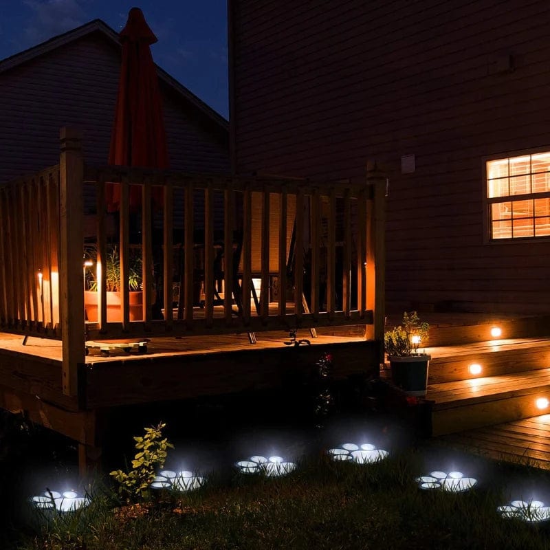 Spot Solaire Jardin Pattes Multicolores