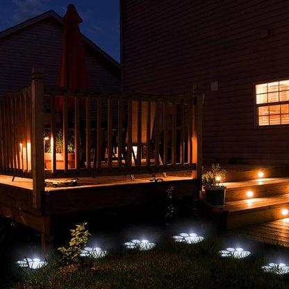 Spot Solaire Jardin Pattes Multicolores