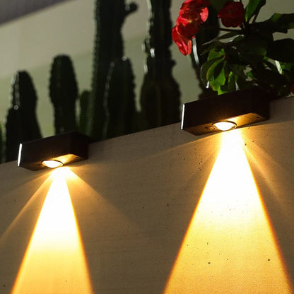 Applique Murale Extérieur Solaire Contrôle Intelligent Luminia (Lot de 2 + 1 Offert)