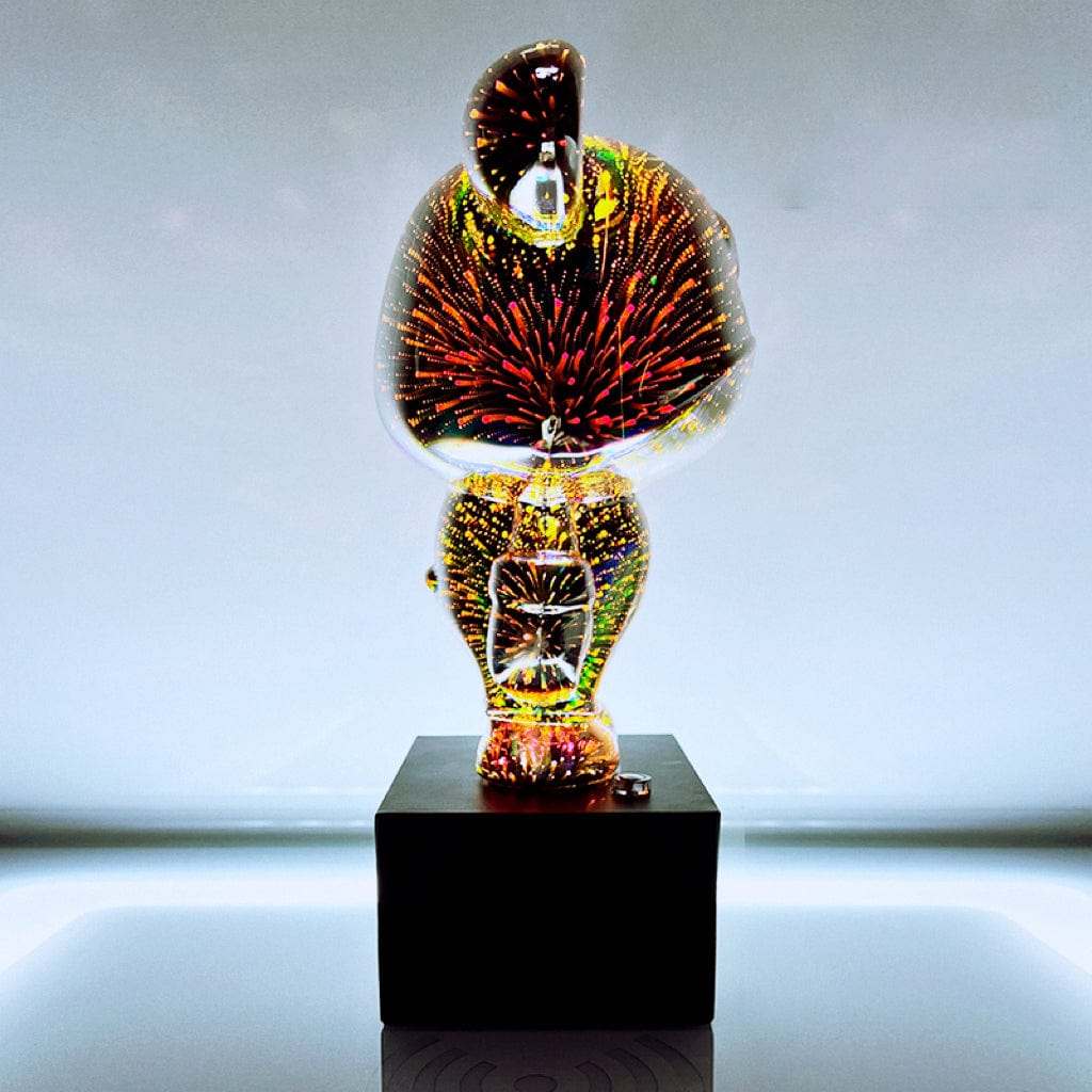 LumiOurson - Lampe-ourson à effets Feu d'Artifice