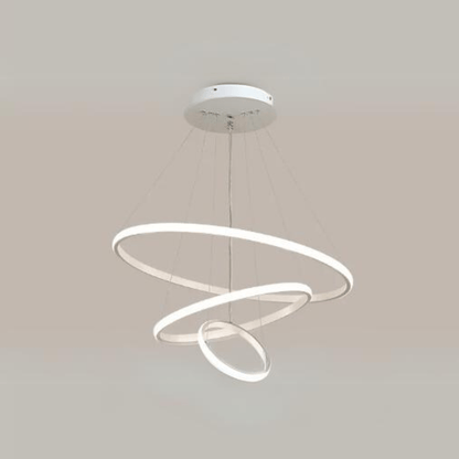 Lustre Design Blanc Moderne pour Salon