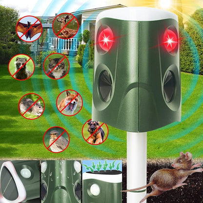 MaxRepousse - Répulsif 360° pour animaux sauvages