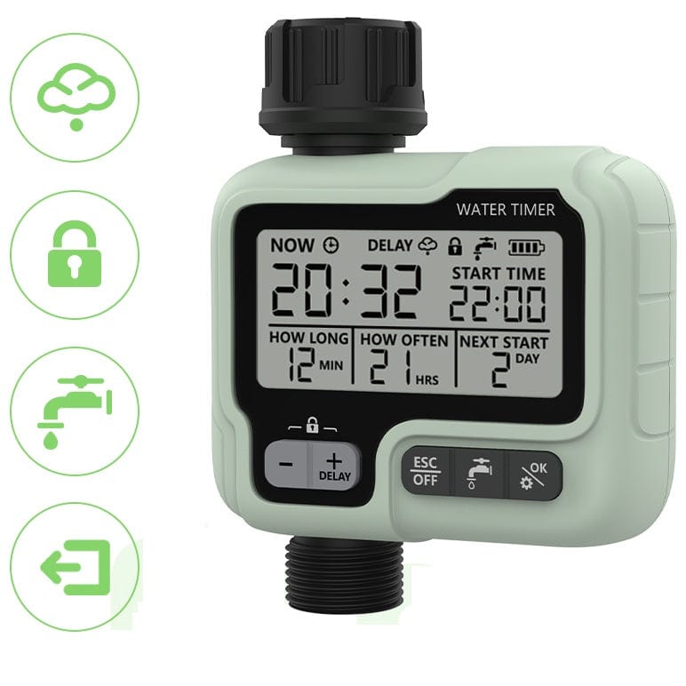 Minuteur d'arrosage automatique Premium
