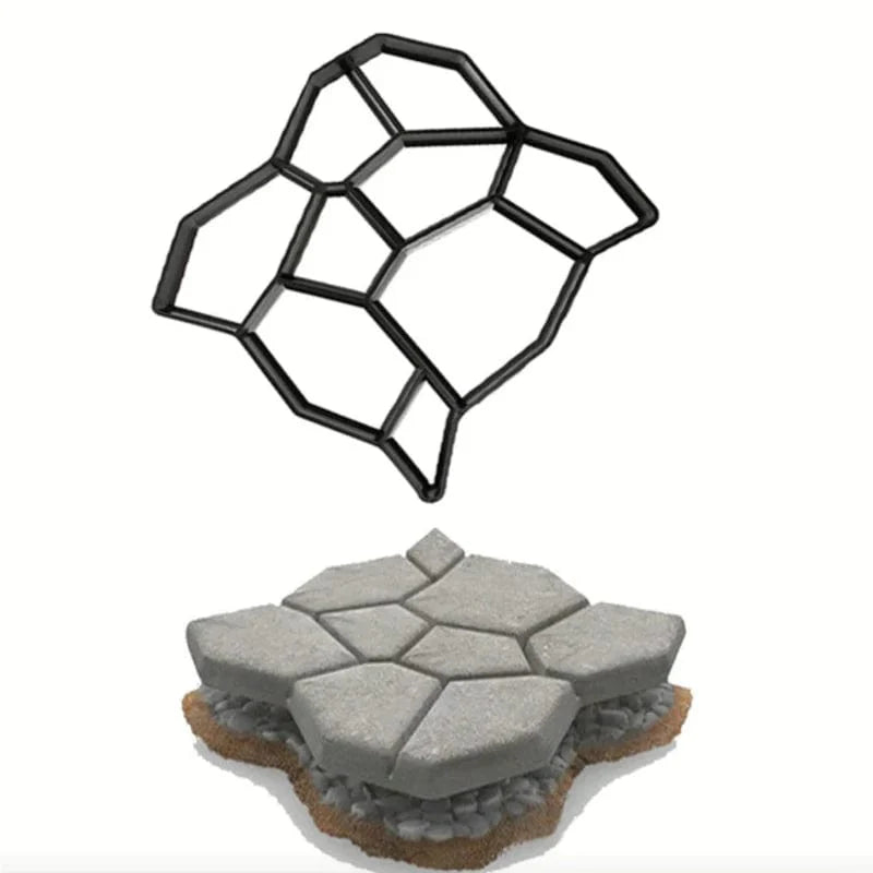 Moule à Pavage Premium pour Chemins de Jardin