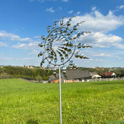 Moulin à vent Magique en métal Rotatif